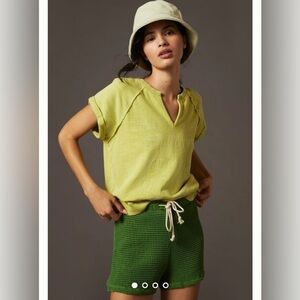 Scott Csoke for Anthropologie Sustainable Sweatshirt Top, Size XS